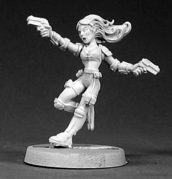 Veronica Blaze, Agent of G.U.A.R.D., 50007 Reaper Miniatures, Inc.