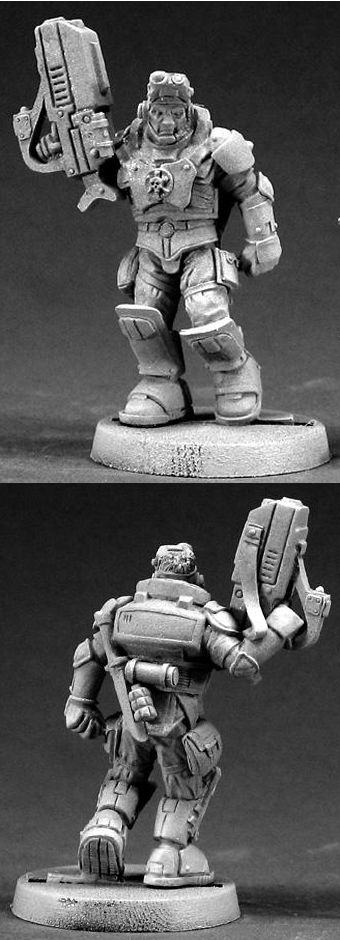 Nick Stone, Intergalactic Marine, 50014 Reaper Miniatures, Inc.