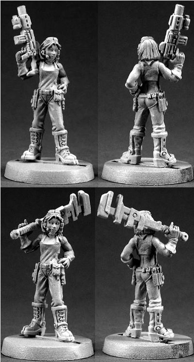 Rosie, Chronotechnician, 50016 Reaper Miniatures, Inc.