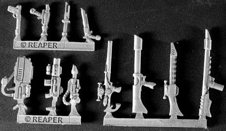 Futuristic Weapons, 50025 Reaper Miniatures, Inc.