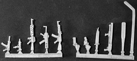 Modern Weapons Pack (11), 50026 Reaper Miniatures, Inc.
