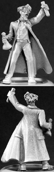 Dr. Ervin Friedman, Mad Scientist, 50046 Reaper Miniatures, Inc.