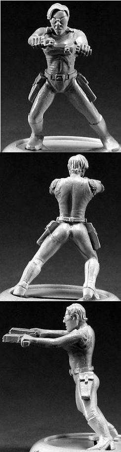 Eden, Cybertech Heroine (OOP), 50048 Reaper Miniatures, Inc.