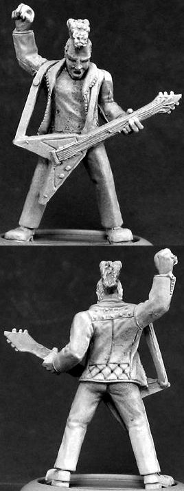 Sid, Rock Star (OOP), 50055 Reaper Miniatures, Inc.