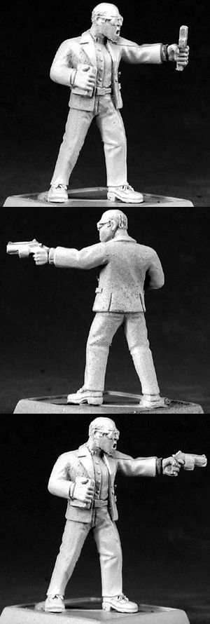 Father Thomas, Vicar (Vampire/Werewolf Killer), 50081 Reaper Miniatures, Inc.