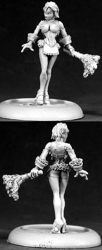 Brigitte, Naughty French Maid, 50084 Reaper Miniatures, Inc.