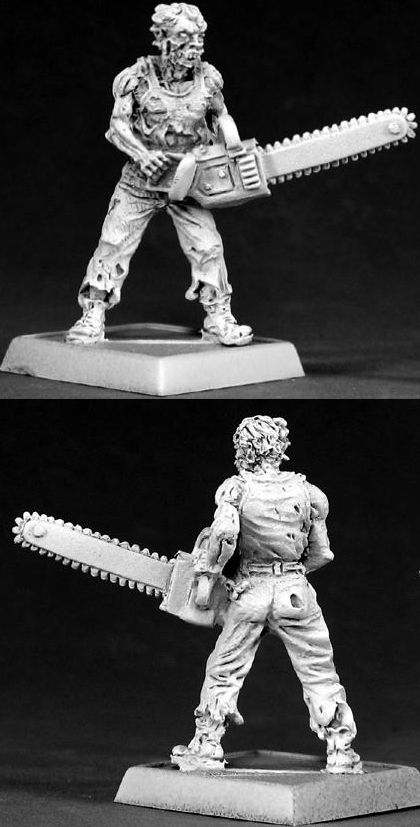 Zombie Boss with Chainsaw, 50091 Reaper Miniatures, Inc.