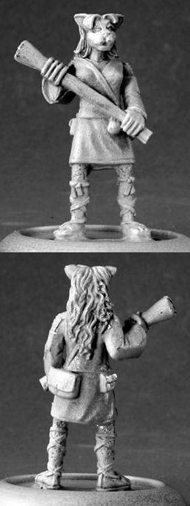 Kyoko Silvers, Cat Girl (OOP), 50095 Reaper Miniatures, Inc.