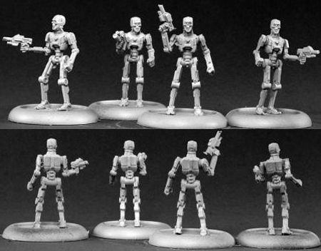 Cyber-Reavers (4), 50097 Reaper Miniatures, Inc.