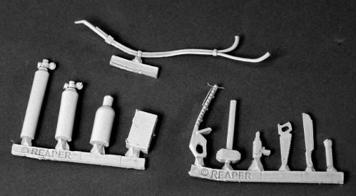 Modern Accessories (11), 50098 Reaper Miniatures, Inc.