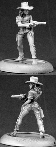 Diamond Sue Dawson, Cowgirl, 50111 Reaper Miniatures, Inc.