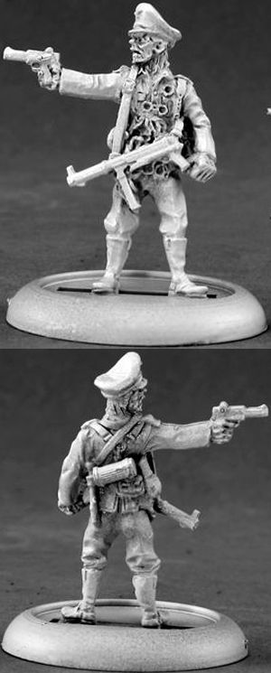 Zombie German Officer (OOP), 50116 Reaper Miniatures, Inc.
