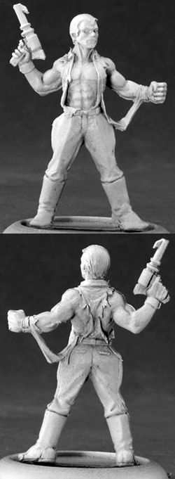 P. B. Pugh, Pulp Hero, 50122 Reaper Miniatures, Inc.