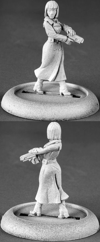 Astrid Berger, Female Cold War Spy, 50148 Reaper Miniatures, Inc.