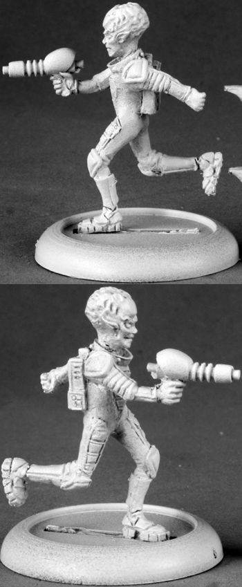Alien Overlord with Pistol, 50172 Reaper Miniatures, Inc.