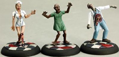 Zombies: Doctor, Nurse, and Patient (3), 50266 Reaper Miniatures, Inc.