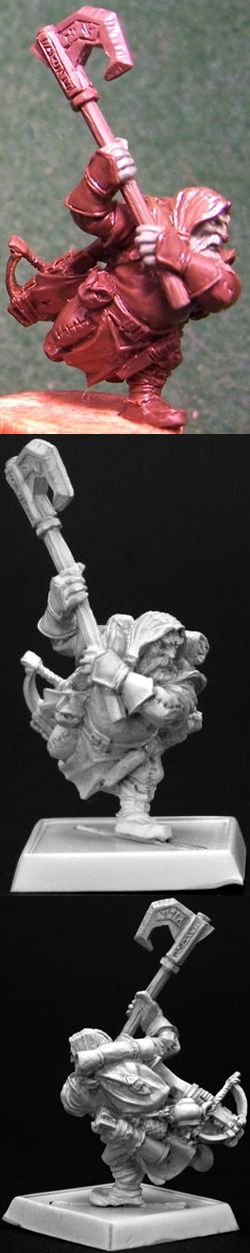 Harsk, Iconic Male Dwarf Ranger, 60004 Reaper Miniatures, Inc.