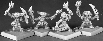 Goblin Pyros (4), 60017 Reaper Miniatures, Inc.