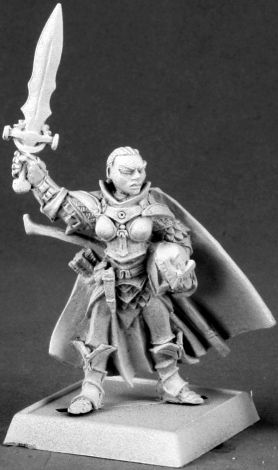 Seelah, Iconic Female Paladin, 60019 Reaper Miniatures, Inc.