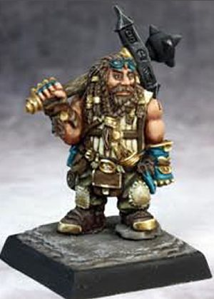 Cheiton, Dwarf Hero, 60122 Reaper Miniatures, Inc.
