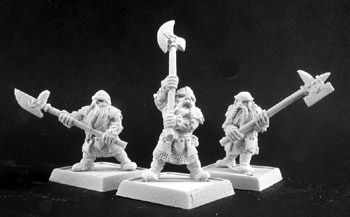 Dwarf Halberdiers (9) (OOP), 6113 Reaper Miniatures, Inc.