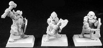 Dwarf Warriors (9) (OOP), 6117 Reaper Miniatures, Inc.
