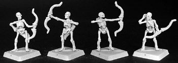 Skeletal Archers (9) (OOP), 6131 Reaper Miniatures, Inc.