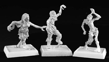 Zombies (9) (OOP), 6135 Reaper Miniatures, Inc.