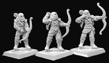Khamsin Rangers (9) (OOP), 6142 Reaper Miniatures, Inc.