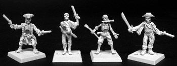 Skeletal Crewmen (11) (OOP), 6152 Reaper Miniatures, Inc.