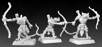 Reptus Archers (9) (OOP), 6156 Reaper Miniatures, Inc.