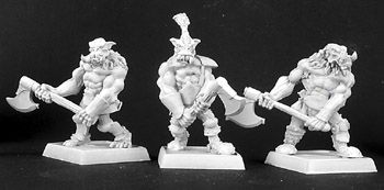 Bull Orc Berserkers (7) (OOP), 6163 Reaper Miniatures, Inc.