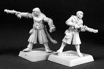 Blackreef's Pirates (9) (OOP), 6174 Reaper Miniatures, Inc.