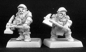 Dwarf Miners (10) (OOP), 6188 Reaper Miniatures, Inc.