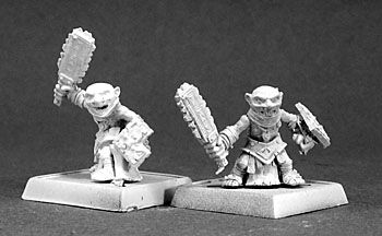 Bloodstone Gnome Scraggers (10) (OOP), 6191 Reaper Miniatures, Inc.