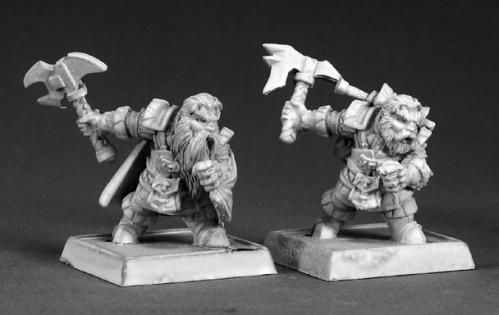 Dwarf Pathfinders (9) (OOP), 6195 Reaper Miniatures, Inc.