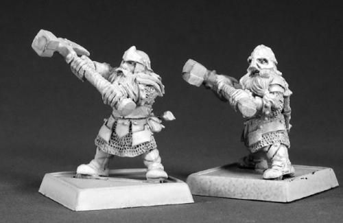 Dwarf Kneebreakers (9) (OOP), 6196 Reaper Miniatures, Inc.