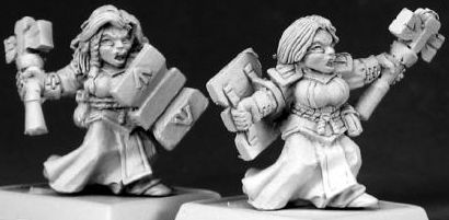 Dwarf Valkyries (OOP), 6211 Reaper Miniatures, Inc.