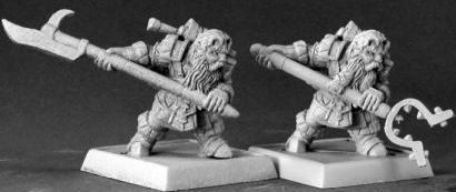 Dwarf Mancatchers (9) (OOP), 6216 Reaper Miniatures, Inc.