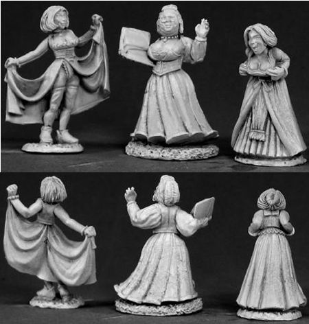 Townsfolk: Strumpets (Discontinued), 65009 Reaper Miniatures, Inc.