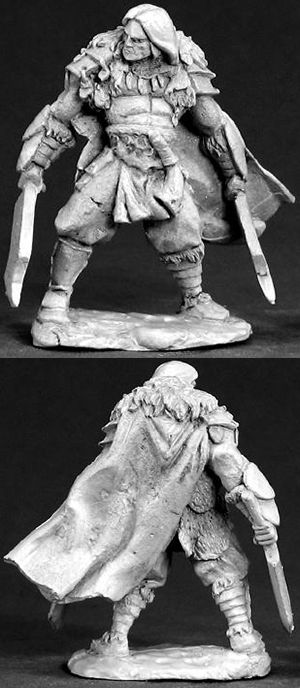 Kjell Bloodbear, Barbarian, 65016 Reaper Miniatures, Inc.