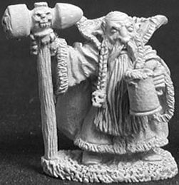 Nord Kegbreaker, Dwarf Priest, 65021 Reaper Miniatures, Inc.