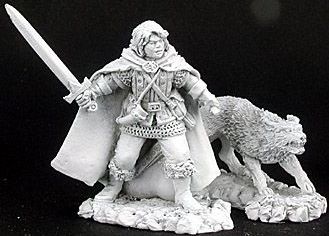 Cullen and Ash, Ranger and Wolf (2), 65038 Reaper Miniatures, Inc.