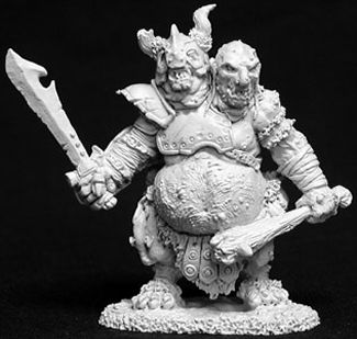 Lardgulp, Two Headed Troll, 65106 Reaper Miniatures, Inc.