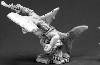 Shredd Bloodgill, Hammerhead Wereshark, 65137 Reaper Miniatures, Inc.