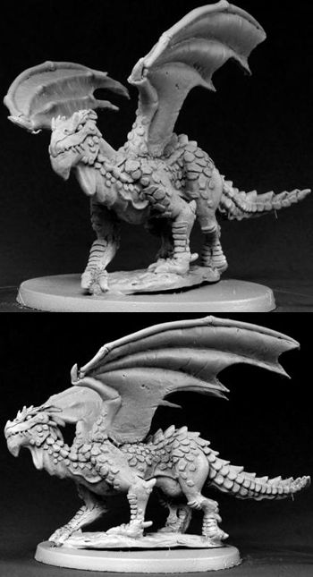 Young Swamp Dragon, 65138 Reaper Miniatures, Inc.