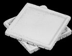 Battle Bases - Stone, Large Squares, 40mm (2) (Discontinued)