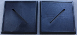 40mm Square Plastic Bases (6), 74024 Reaper Miniatures, Inc.