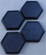1 inch Hex Plastic Gaming Base (20)