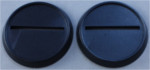 40mm Round Plastic Gaming Base (10)